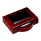 Dacasso Rosewood & Leather 4" x 6" Memo Holder AG-8009 - alternate 1